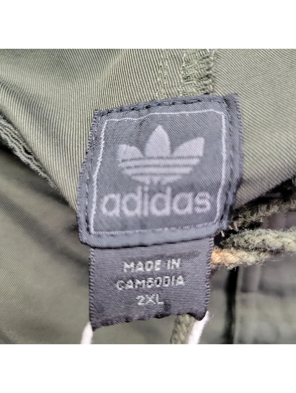ADIDAS ORIGINALS Board Shorts Swimming Trunks Men's Sz 2XL Olive Green